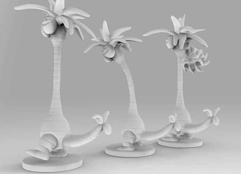 Exeggutor alola 3D print model_5