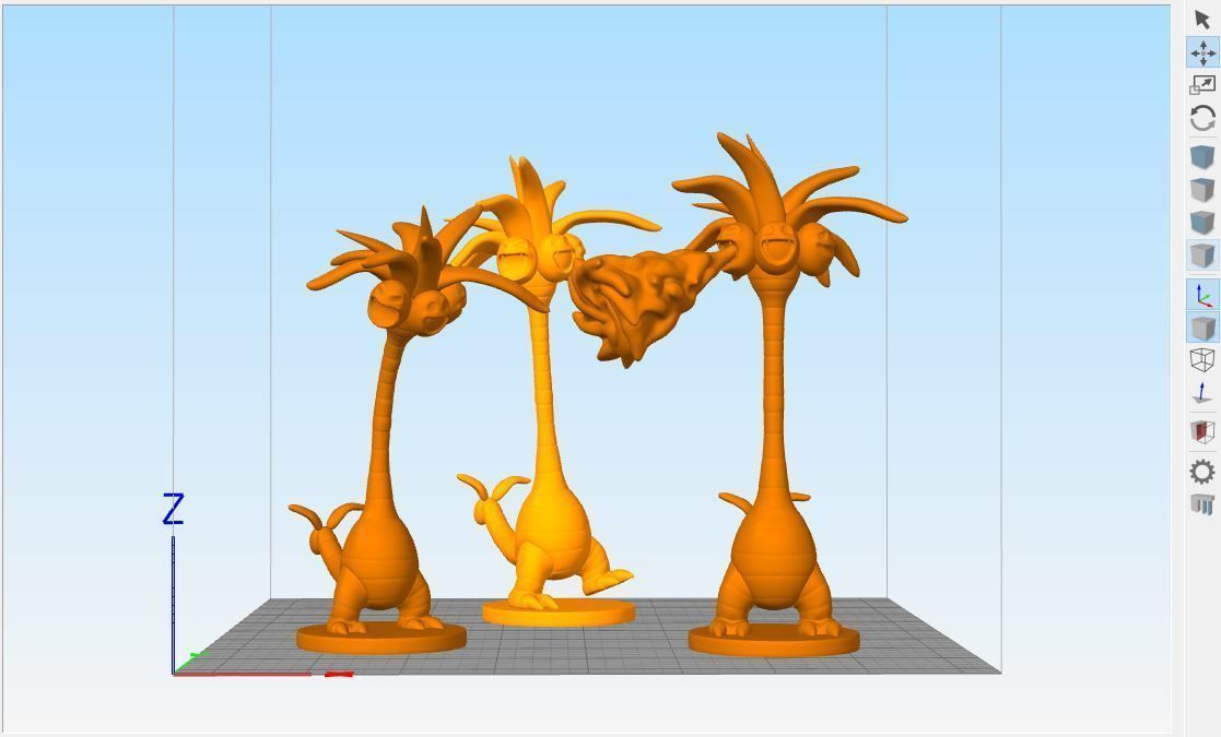 Exeggutor alola 3D print model_6