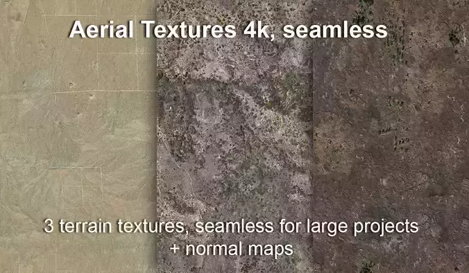 Aerial textures for large terrain 02