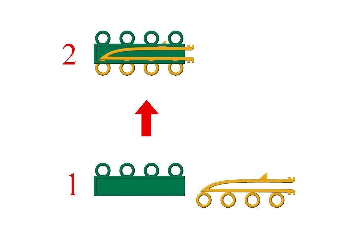 Necklace Clasp Lock    3D print model_6