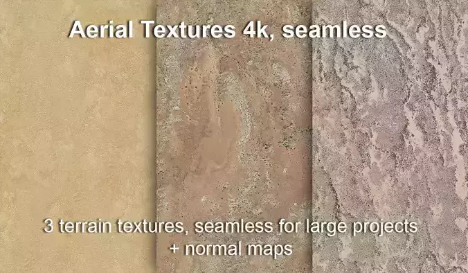Aerial textures for large terrain 03