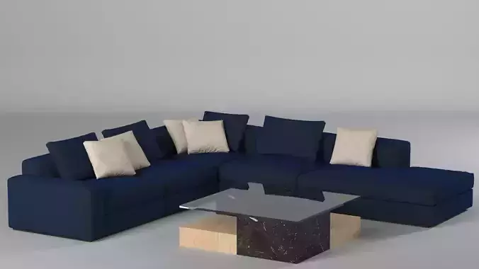 Sofa with Table