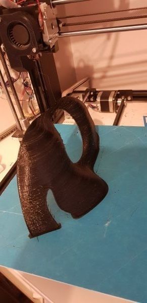 Kemono style fur suit mask base 3D print model_1