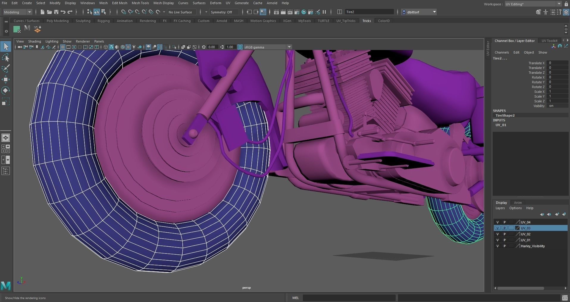 Color IDs - Maya Tutorial 3D model | CGTrader