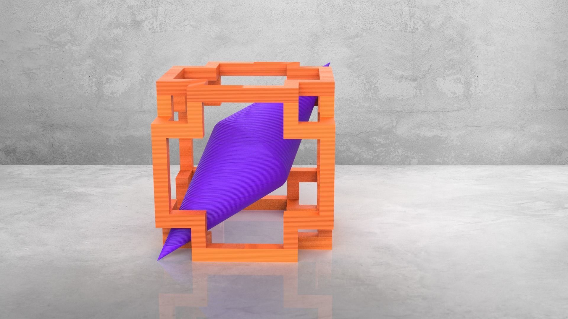 CUBECONE 3dPrint 3D print model_2