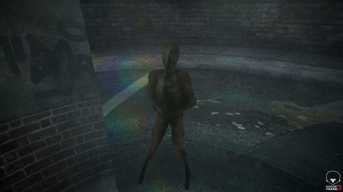 Lying Figure Silent Hill 2 Remake Low-poly 3D model