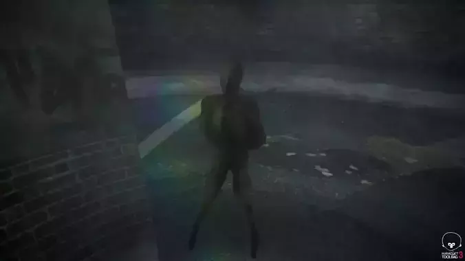 Lying Figure Silent Hill 2 Remake Low-poly 3D model