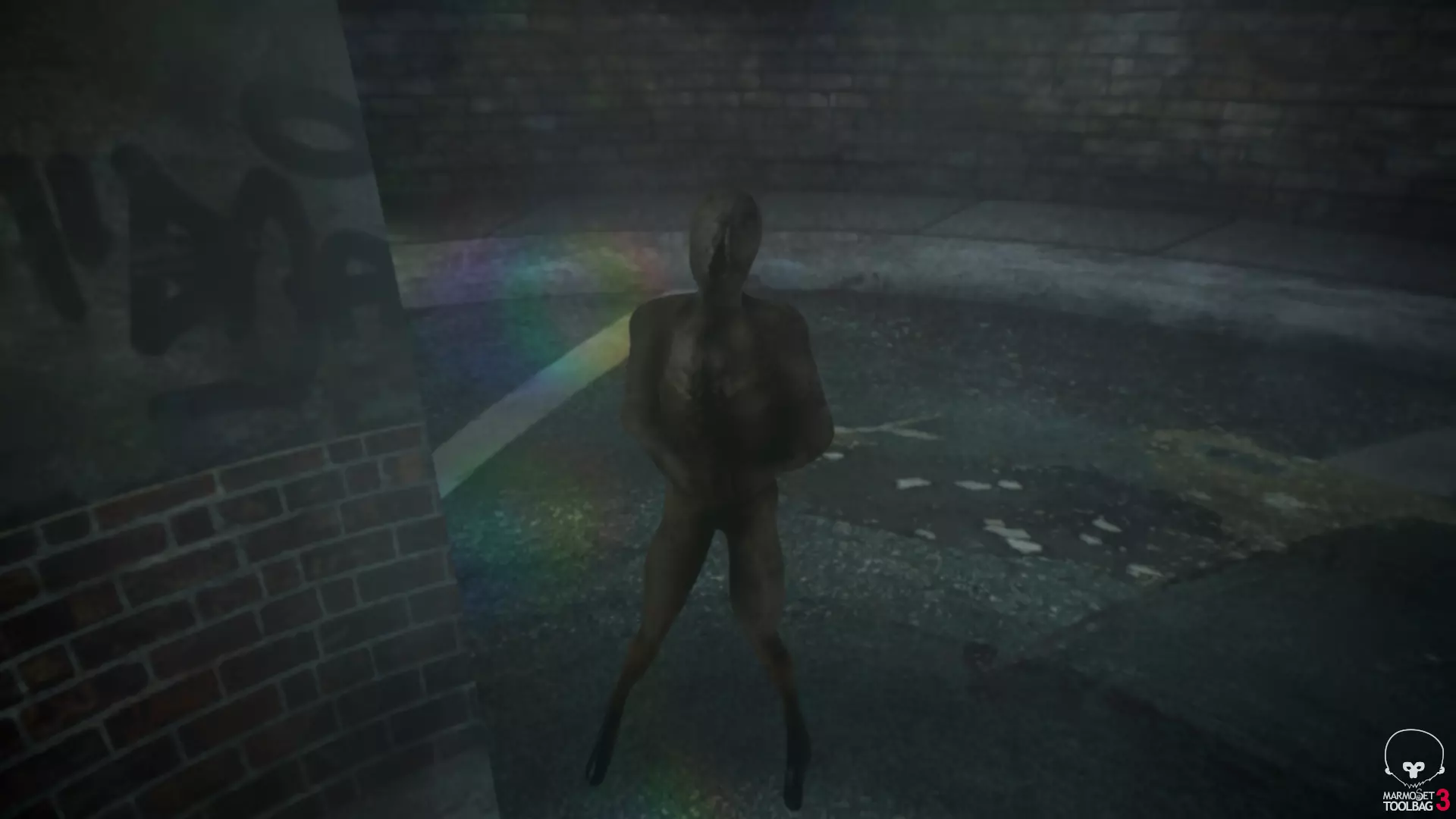 Lying Figure Silent Hill 2 Remake Low-poly 3D model_0
