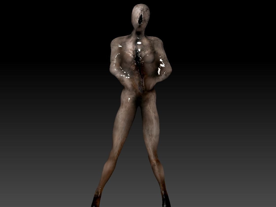 Lying Figure Silent Hill 2 Remake Low-poly 3D model_2