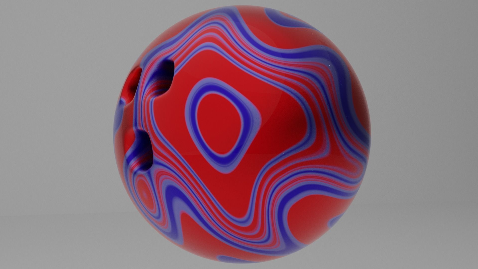 Bowling Ball Candy 3D model_1