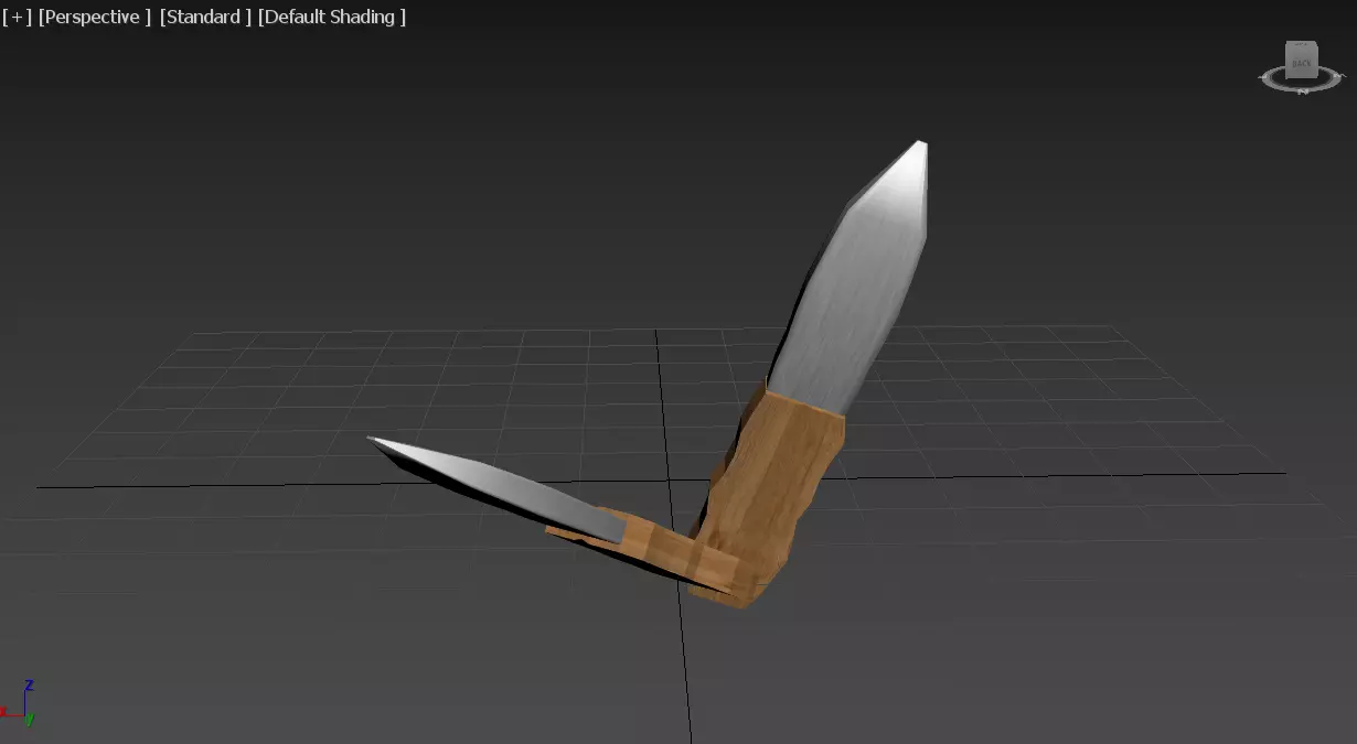 Par de adagas Free 3D model