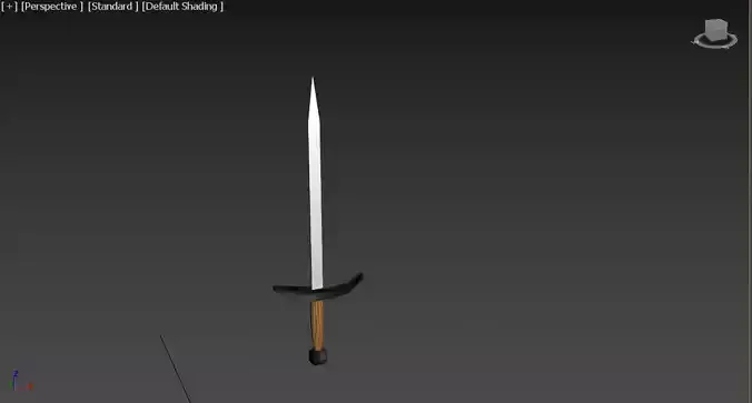 Espada medieval Free 3D model