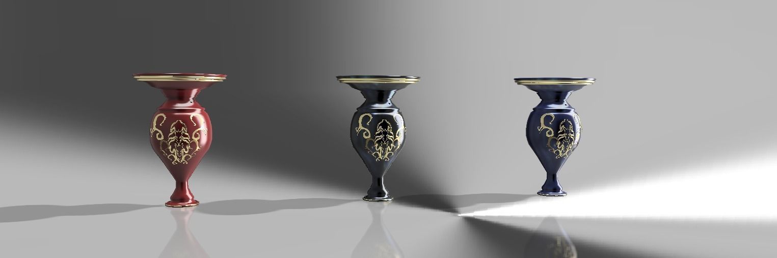 Classic vase version 2 3D model_5