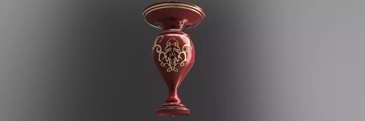Classic vase version 2 3D model_0