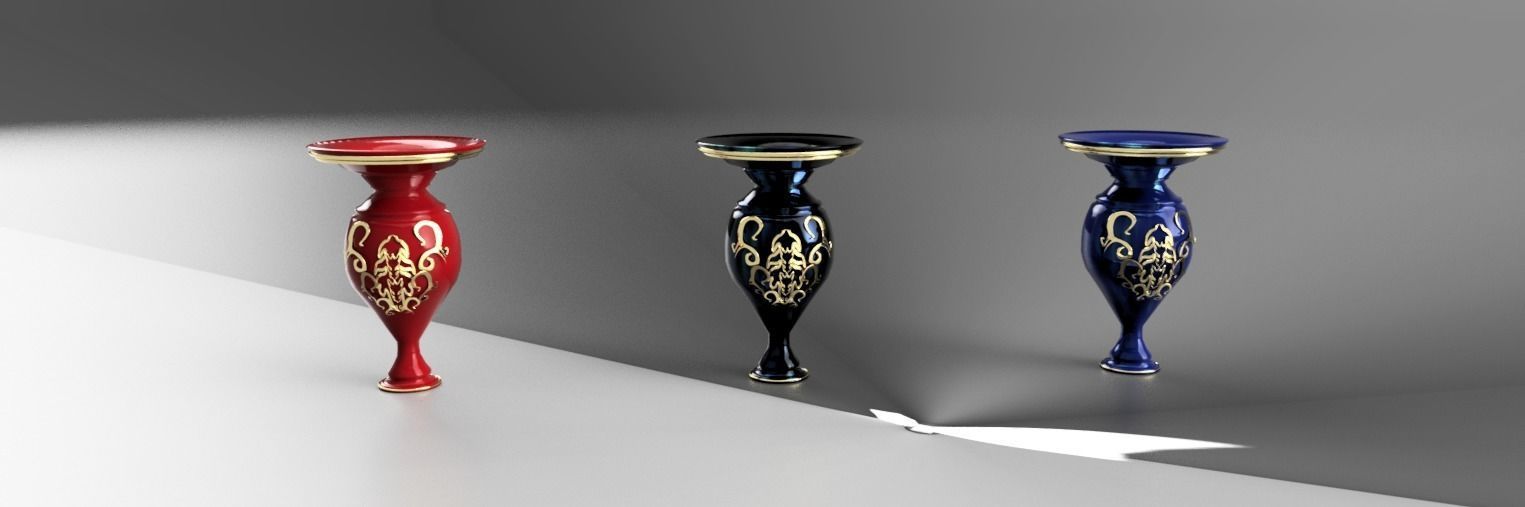 Classic vase version 2 3D model_4