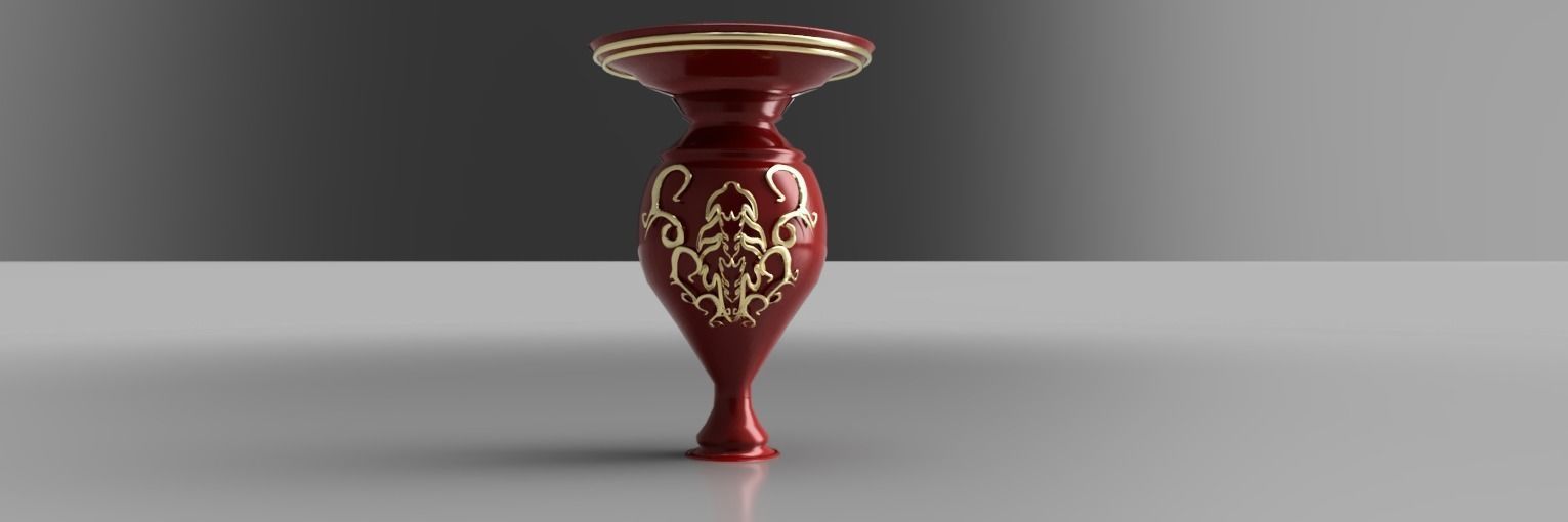 Classic vase version 2 3D model_12