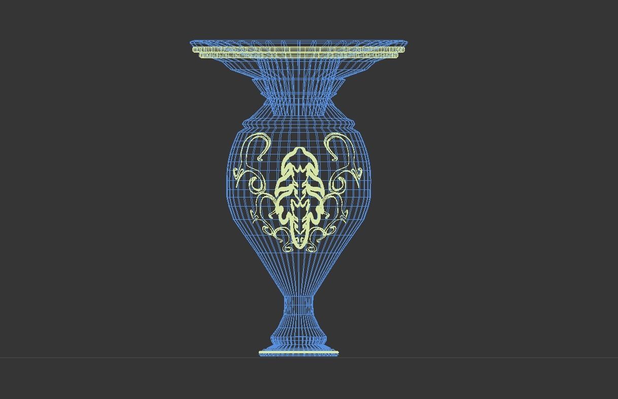 Classic vase version 2 3D model_13