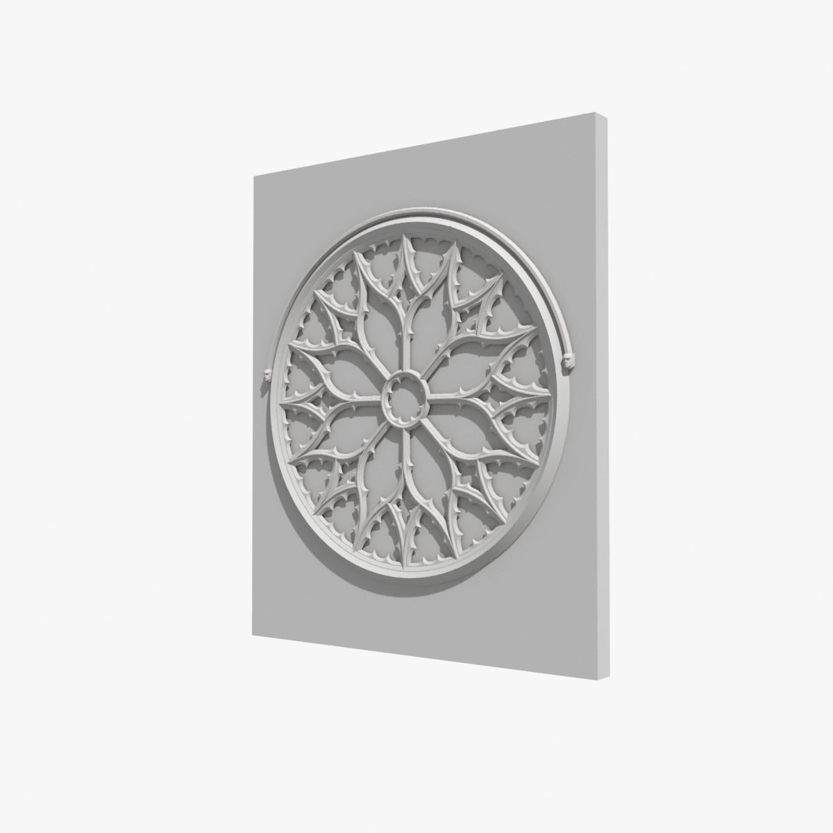 06 Medieval Gothic Windows 3D Model Collection_4