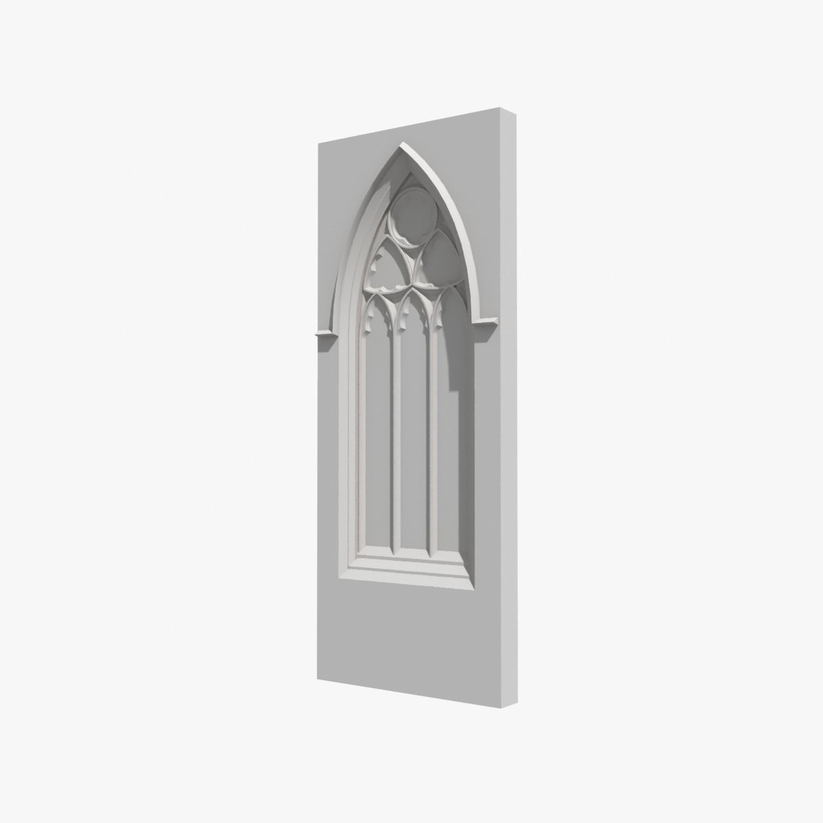 06 Medieval Gothic Windows 3D Model Collection_2