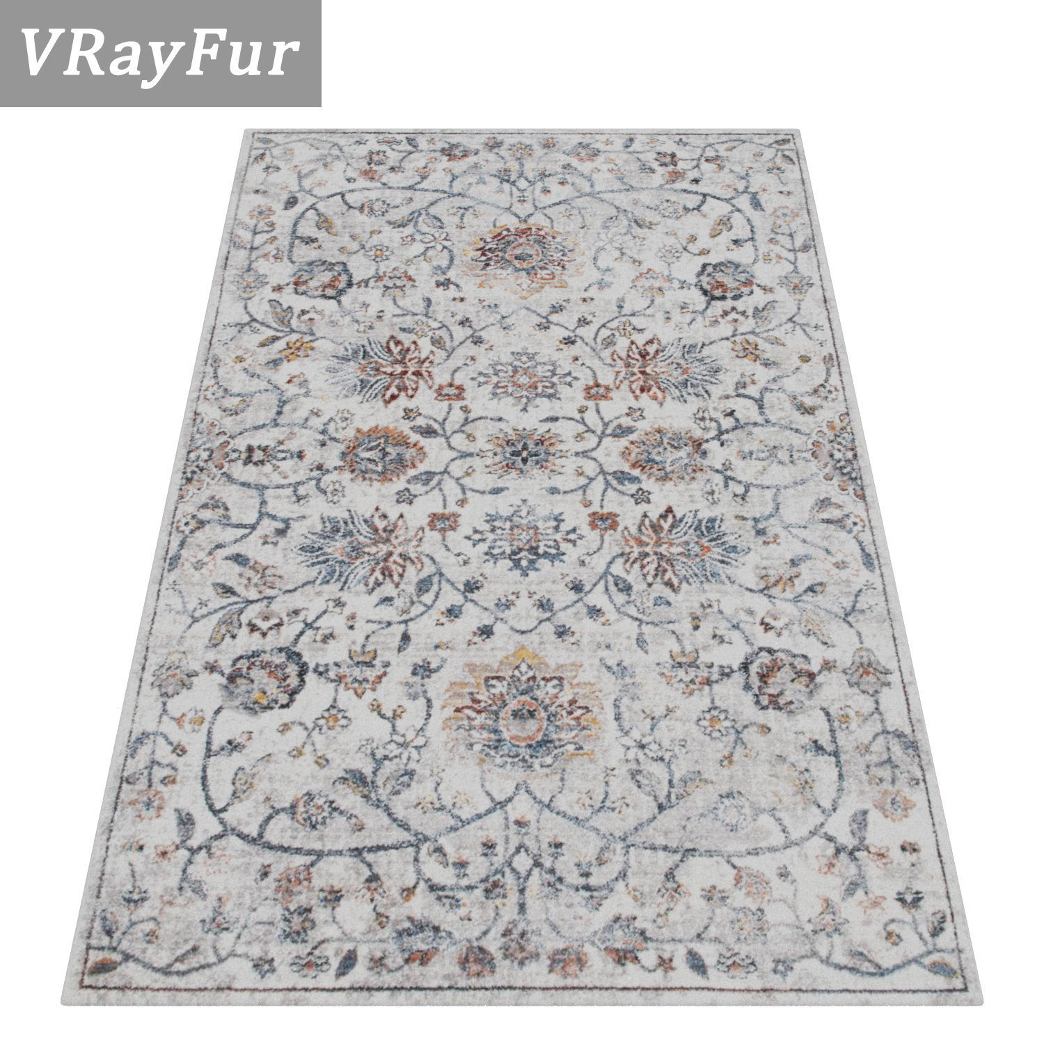 Rug Set 557 3D model_2