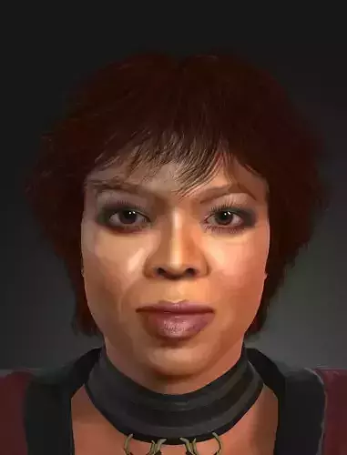 3D Character  for Oprah Winfrey Ready for animation 3D model