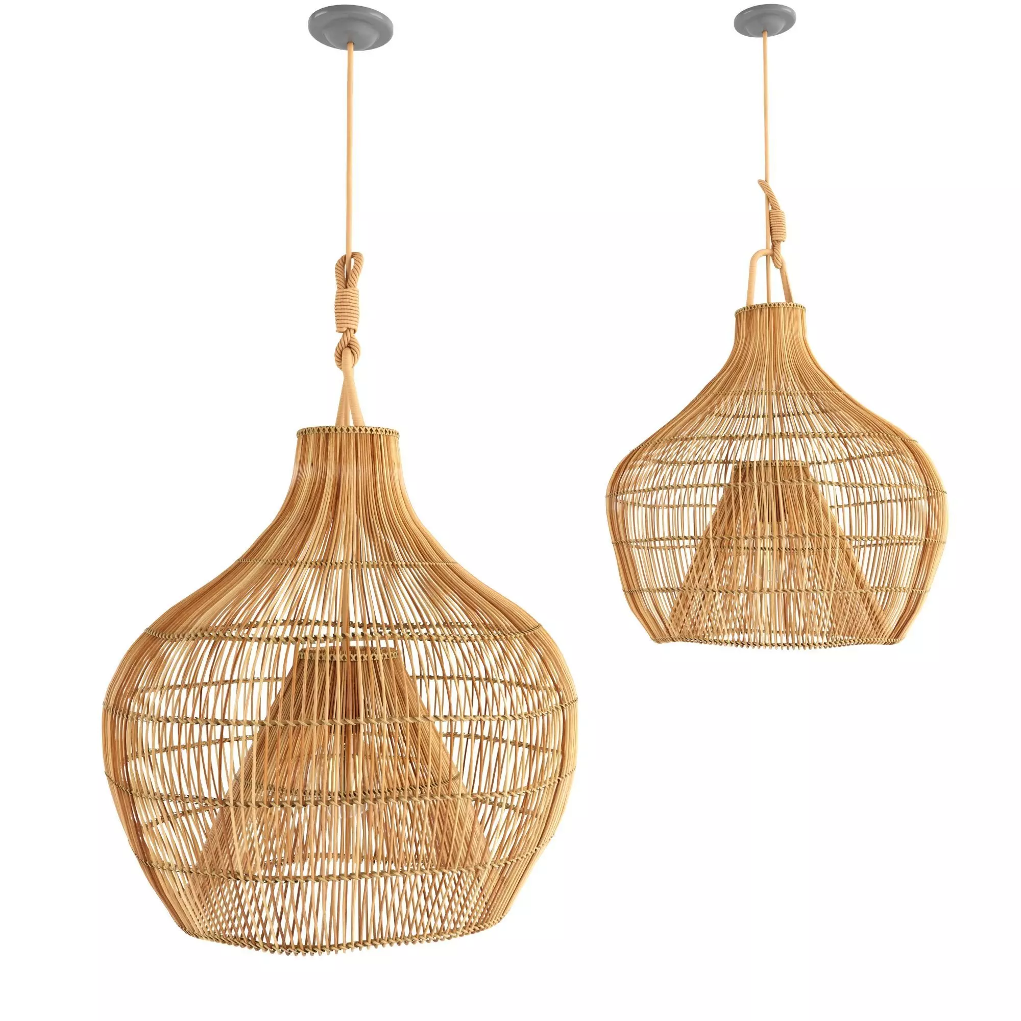 bamboo lamp 23 3D model_0