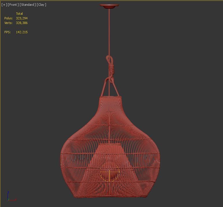 bamboo lamp 23 3D model_2