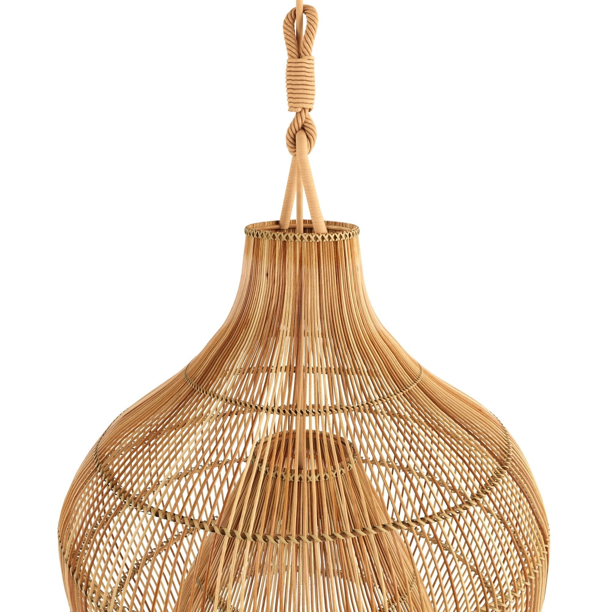 bamboo lamp 23 3D model_1