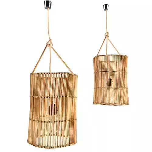 Bamboo rattan lamp 25