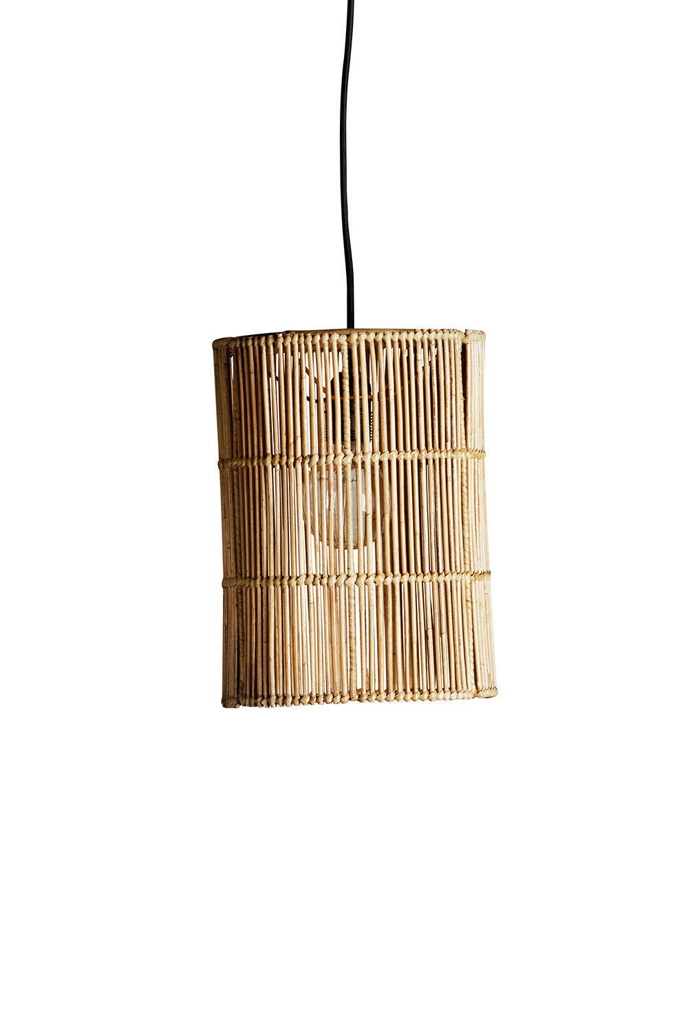 Bamboo rattan lamp 25 3D model_2