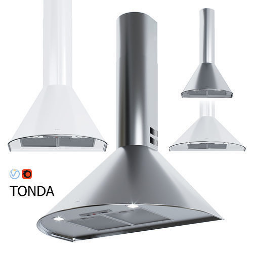 elica tonda 60 chimney cooker hood