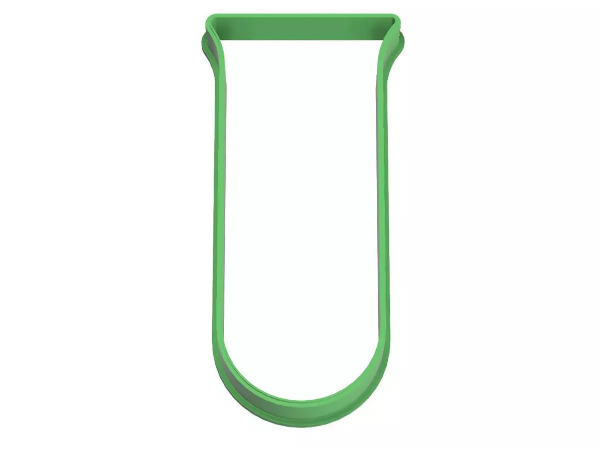 0098 Beaker cookie cutter 3D print model_0
