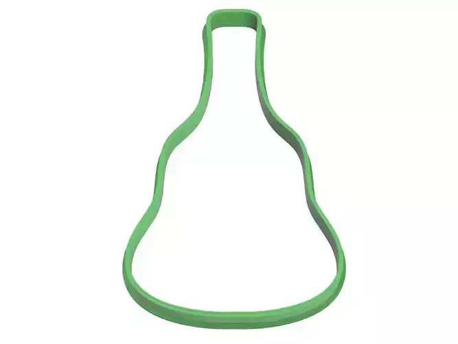 0099 Bottle 2 cookie cutter