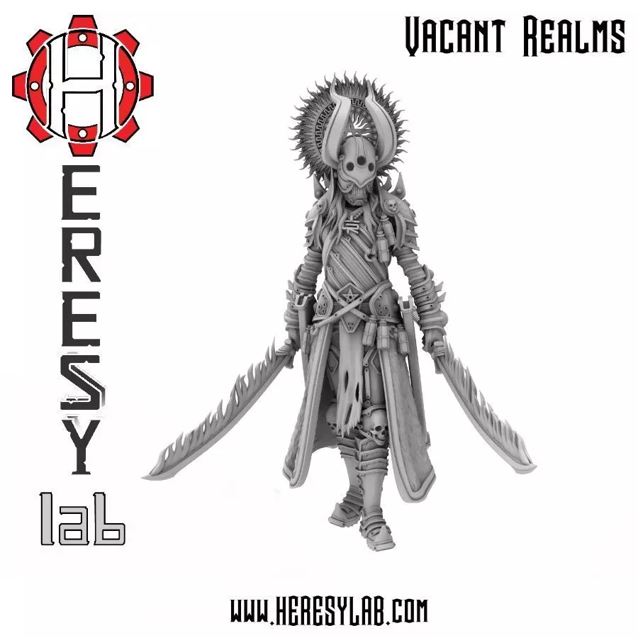 Heresylab - Dark Elf Balgair 3D print model