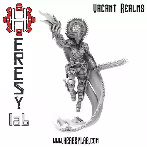 Heresylab - Dark Elf  Bhivra 3D print model