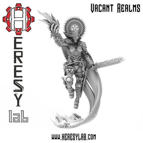 Heresylab - Dark Elf  Bhivra 3D print model