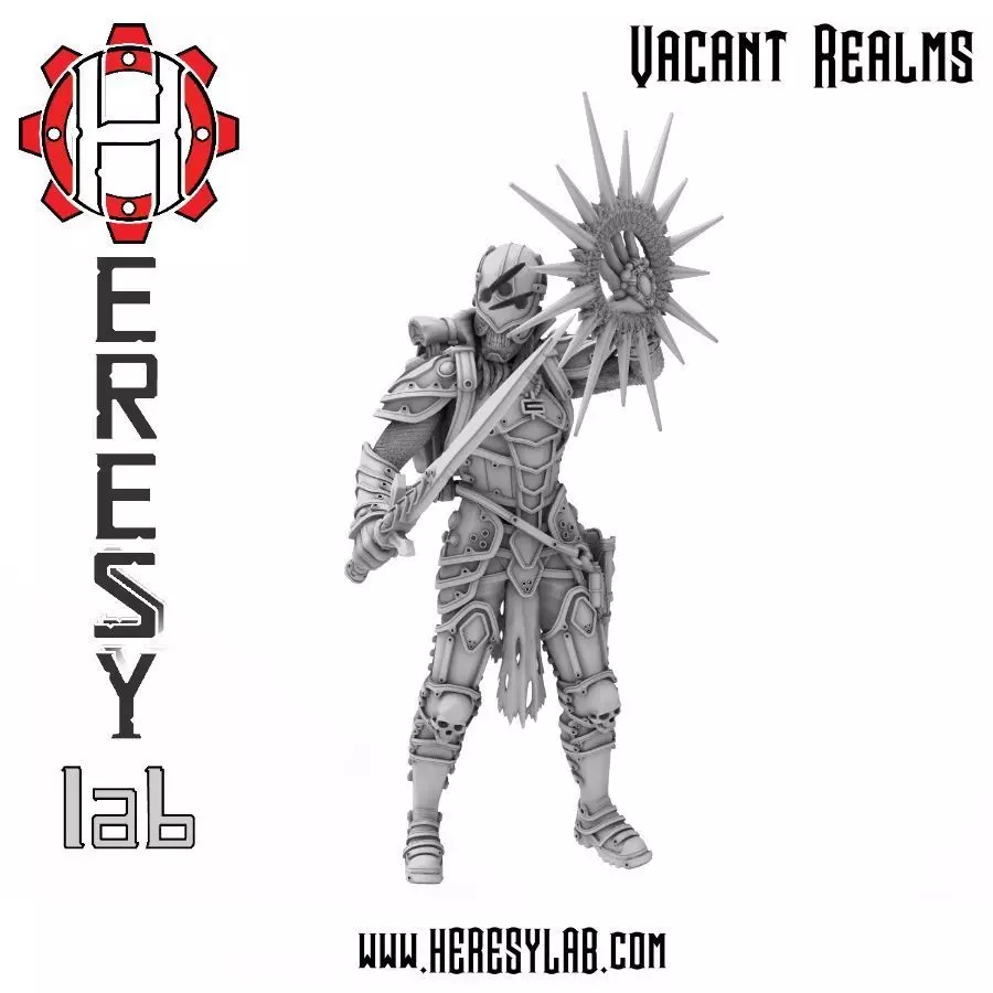 Heresylab - Dark Elf Damoril Fighter 3D print model