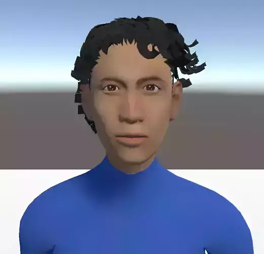 Unity Humanoid Model Male 002 Free 3D model
