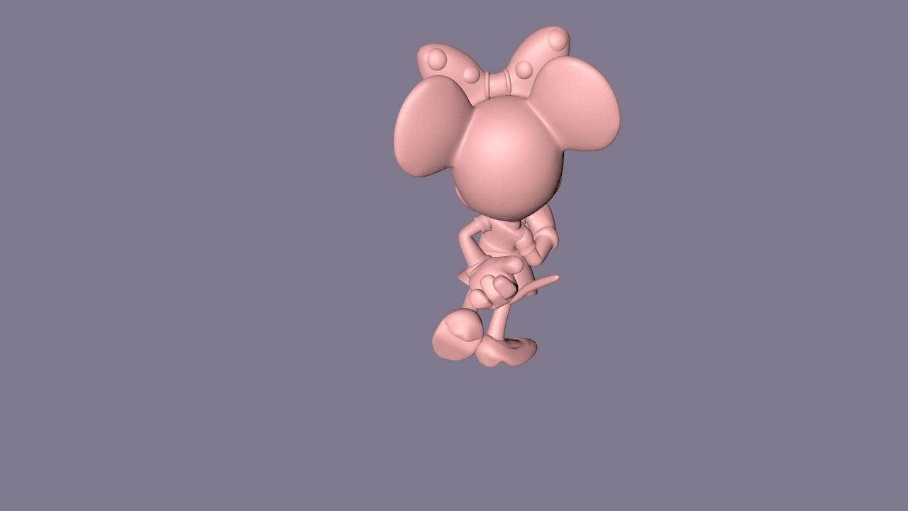 Minnie Mouse 3D model_1