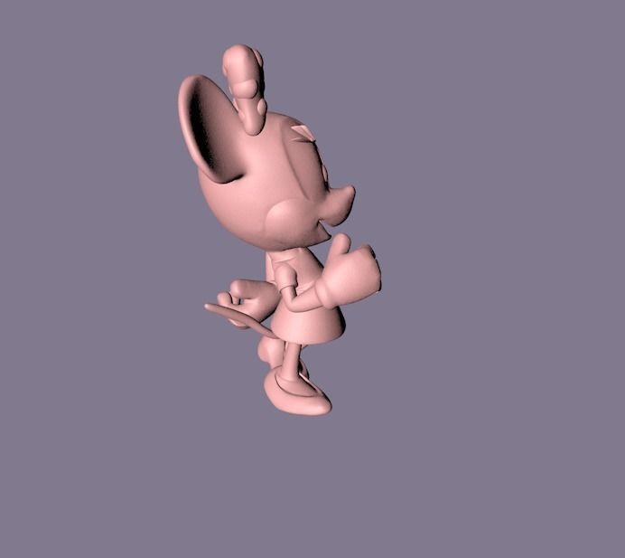 Minnie Mouse 3D model_4