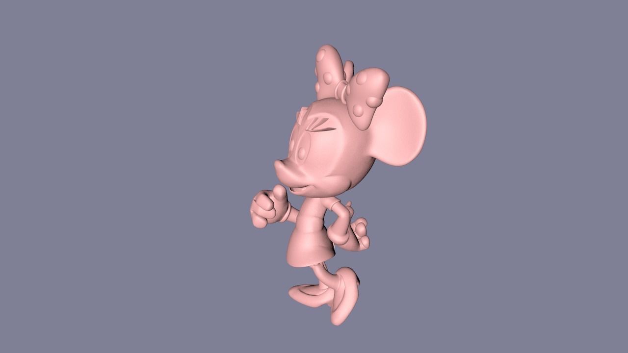 Minnie Mouse 3D model_3