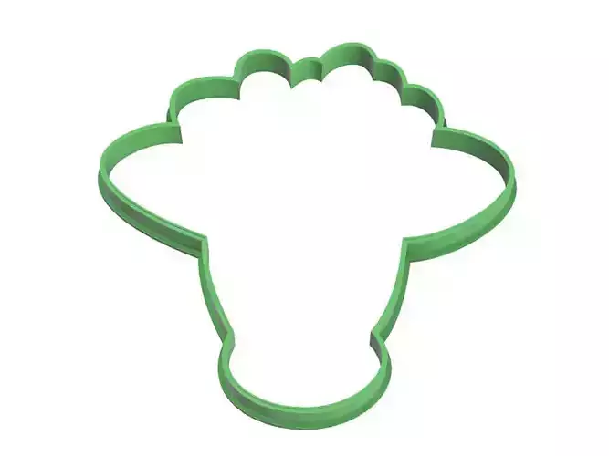 0102 Bouquet of flowers cookie cutter