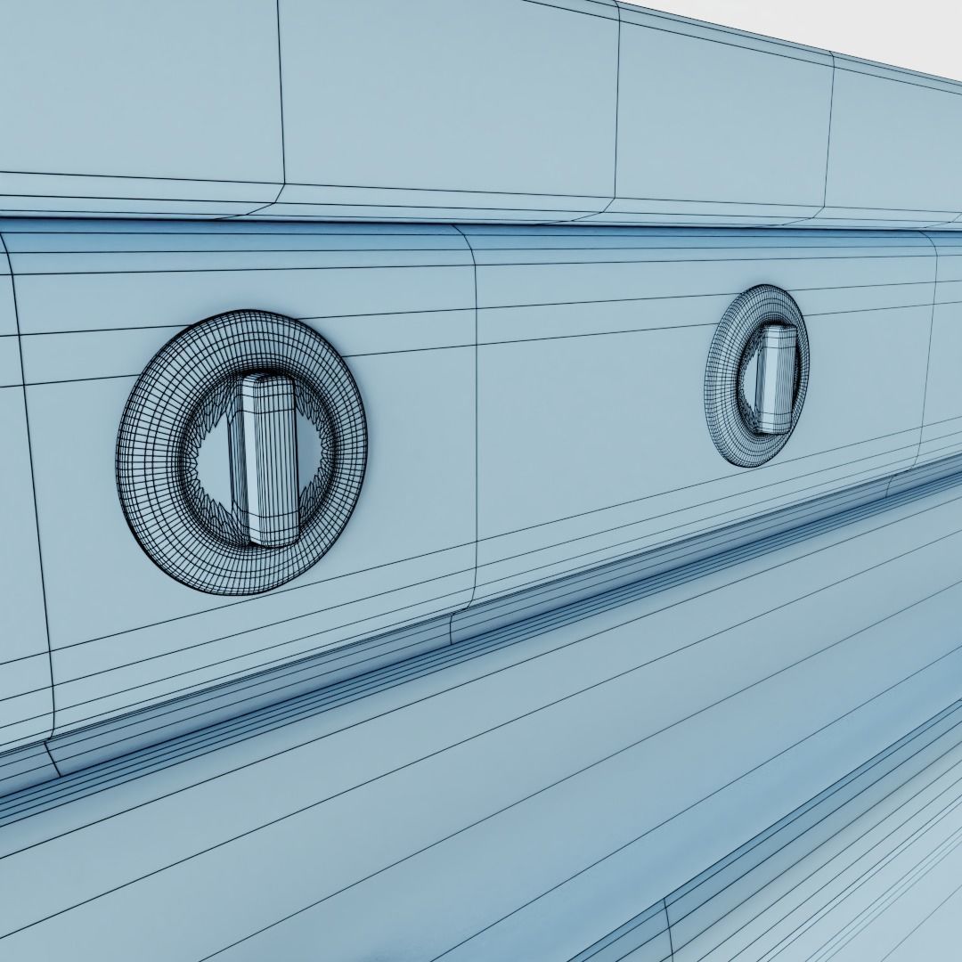 Vintage Electric Stove 3D model_4