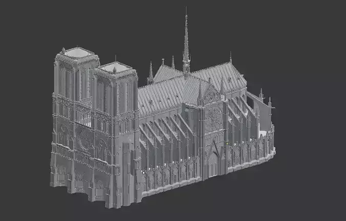 Notre dame 3D model