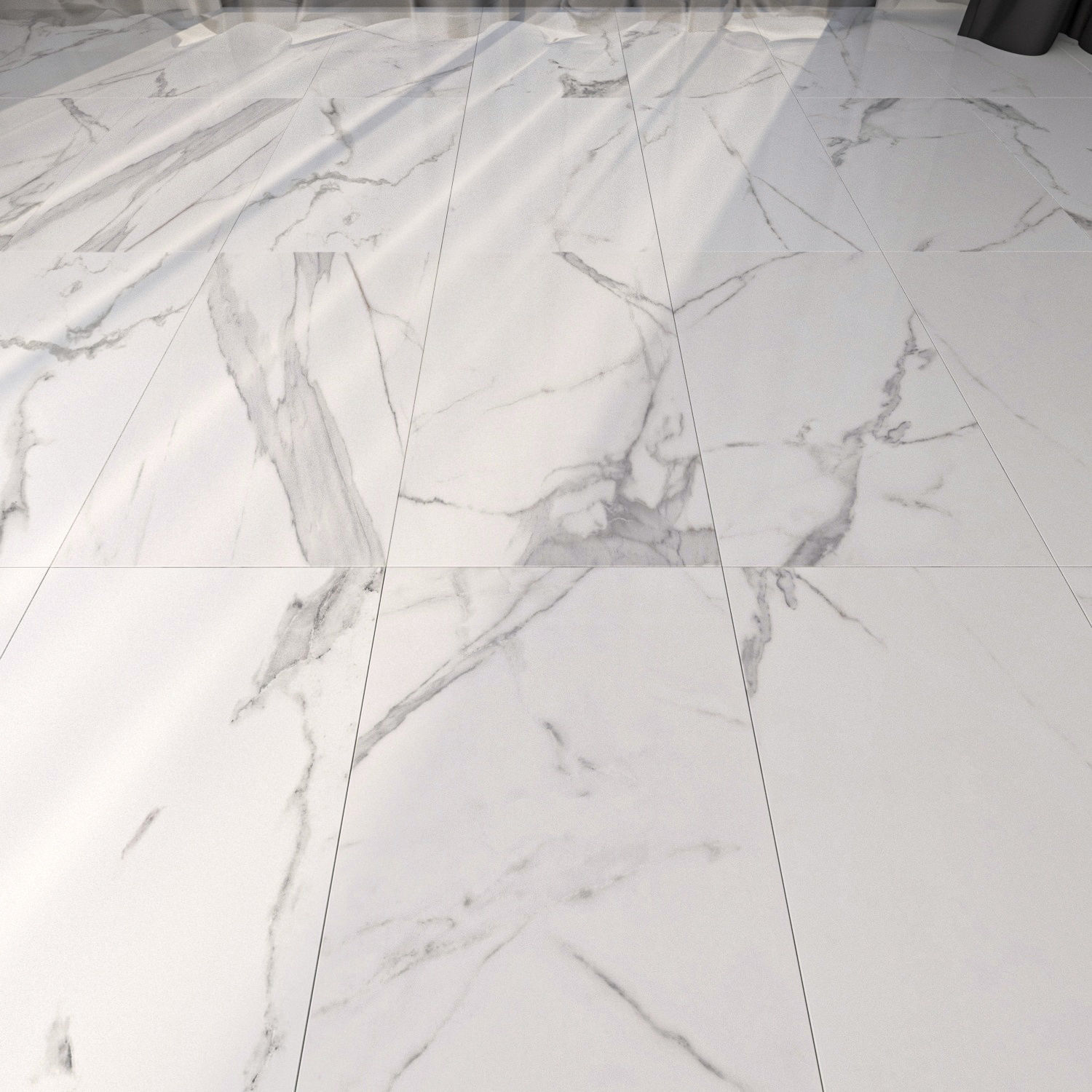 Marble Floor Afyon White Set 1 Texture_3