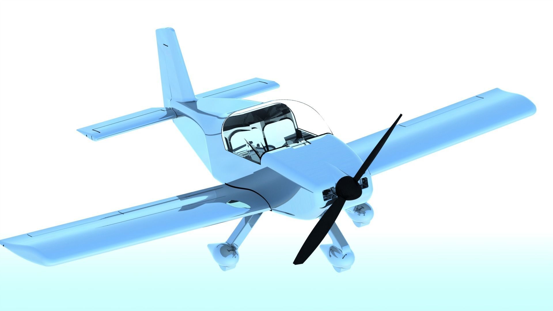 AirCraft RV-14A - print model 3D print model_9