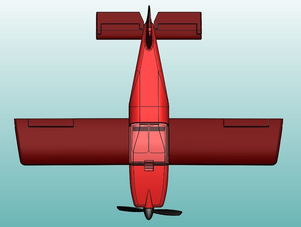AirCraft RV-14A - print model 3D print model_7