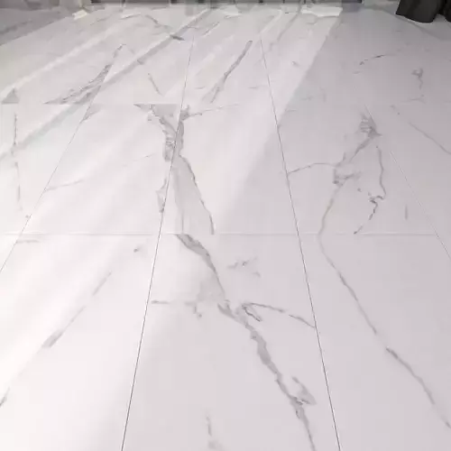 Marble Floor Afyon White Set 4 Texture