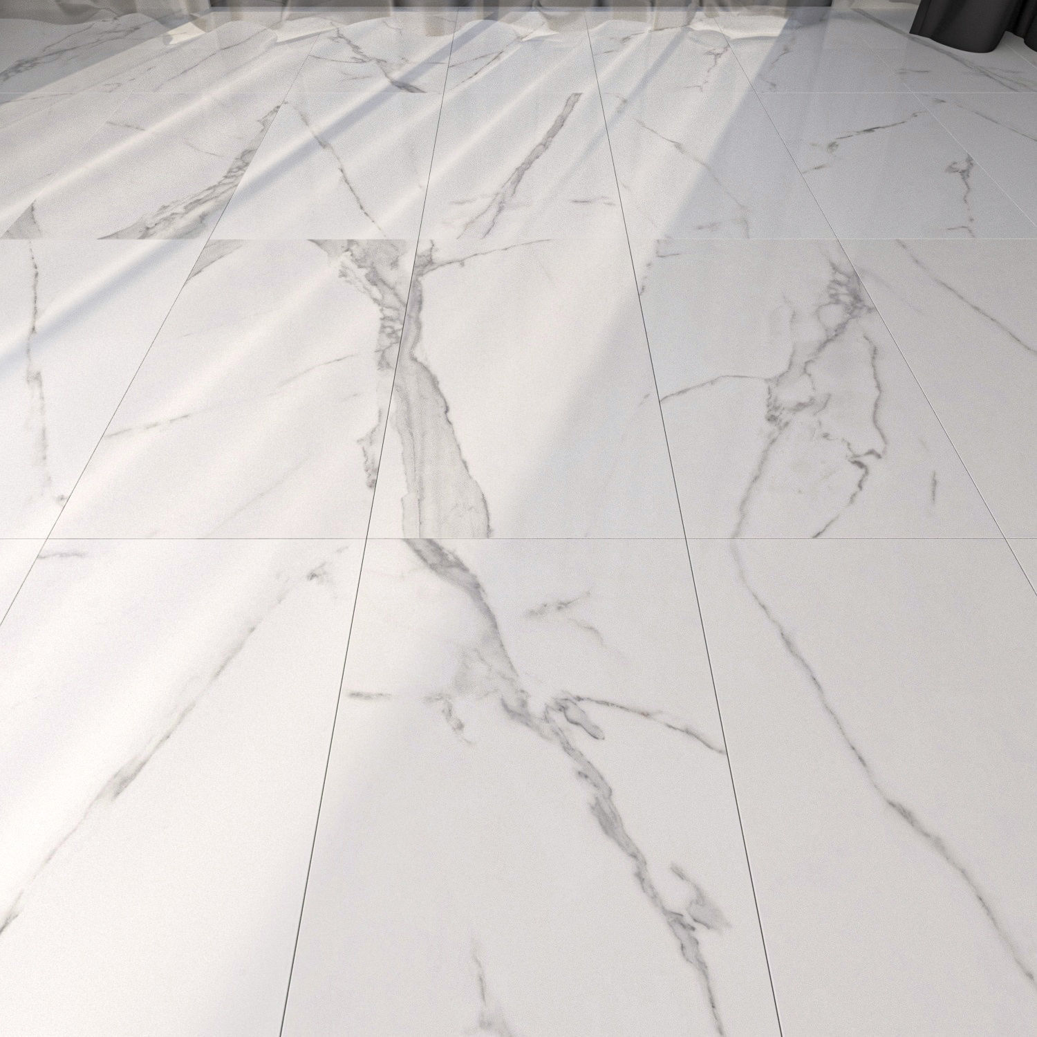 Marble Floor Afyon White Set 4 Texture_3