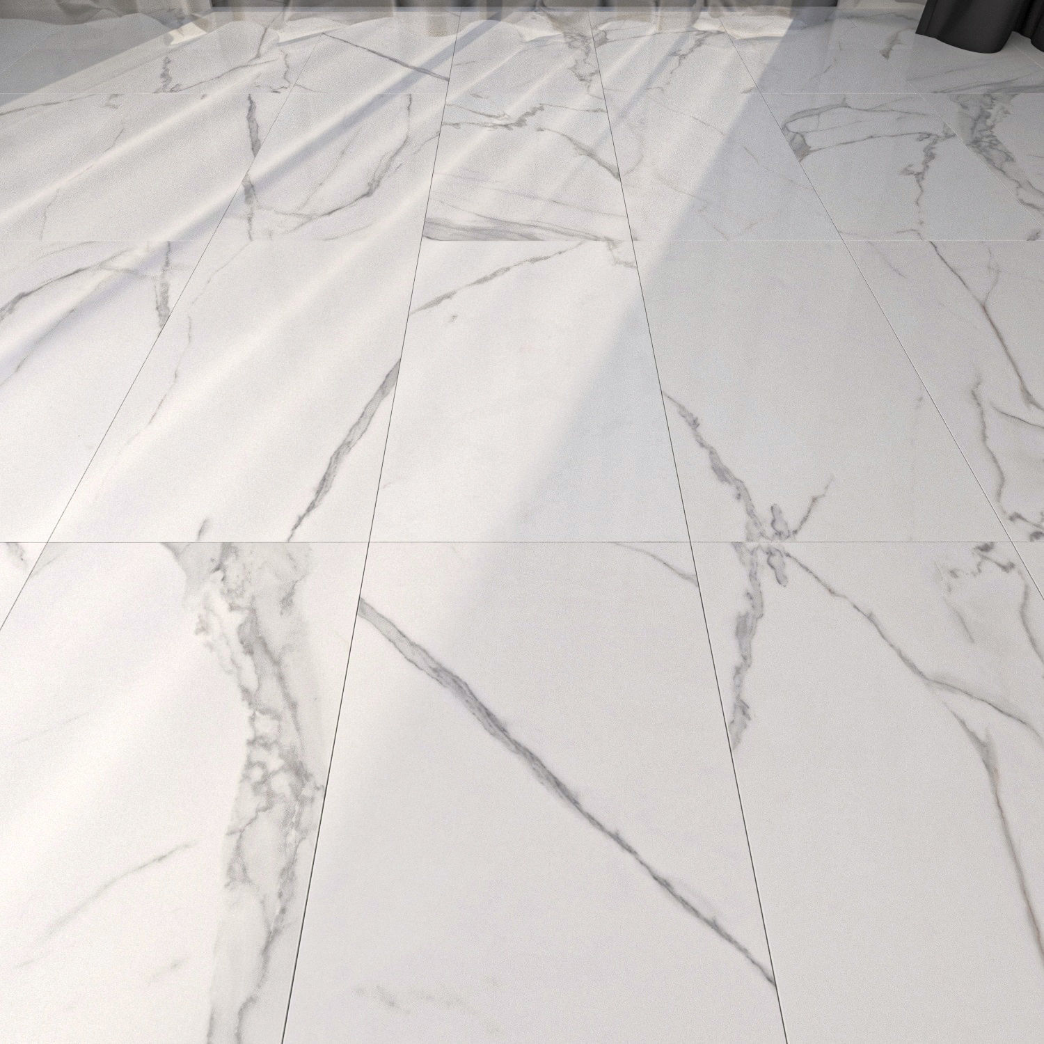 Marble Floor Afyon White Set 5 Texture_3